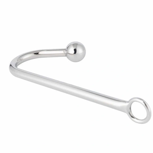 Toy AllNight 3294 Smooth Metal Anal Hook Sex 1017